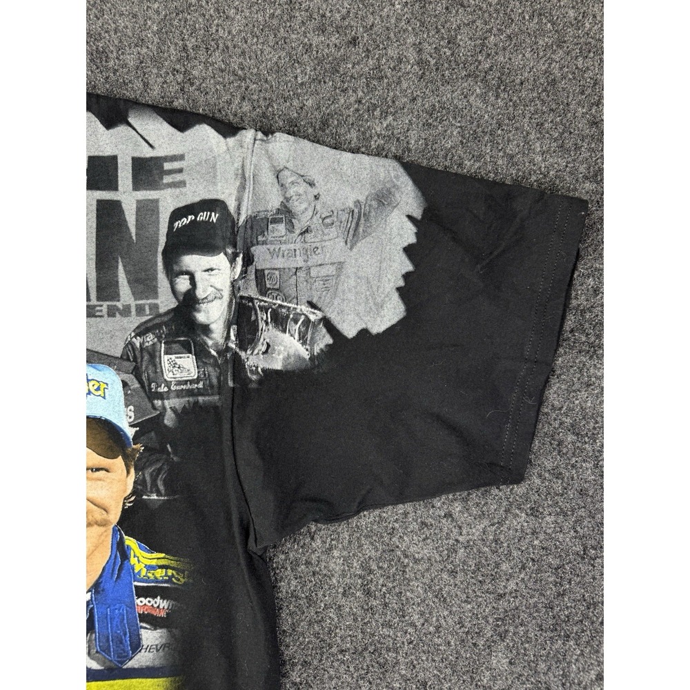 Dale Earnhardt Jr & Sr NASCAR Wrangler #3 Hall of Fame T-Shirt 3XL Chase Auth - Picture 7 of 11